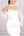 İnce Askılı Bolero Detaylı Bileği Tüylü Midi Elbise Ekru